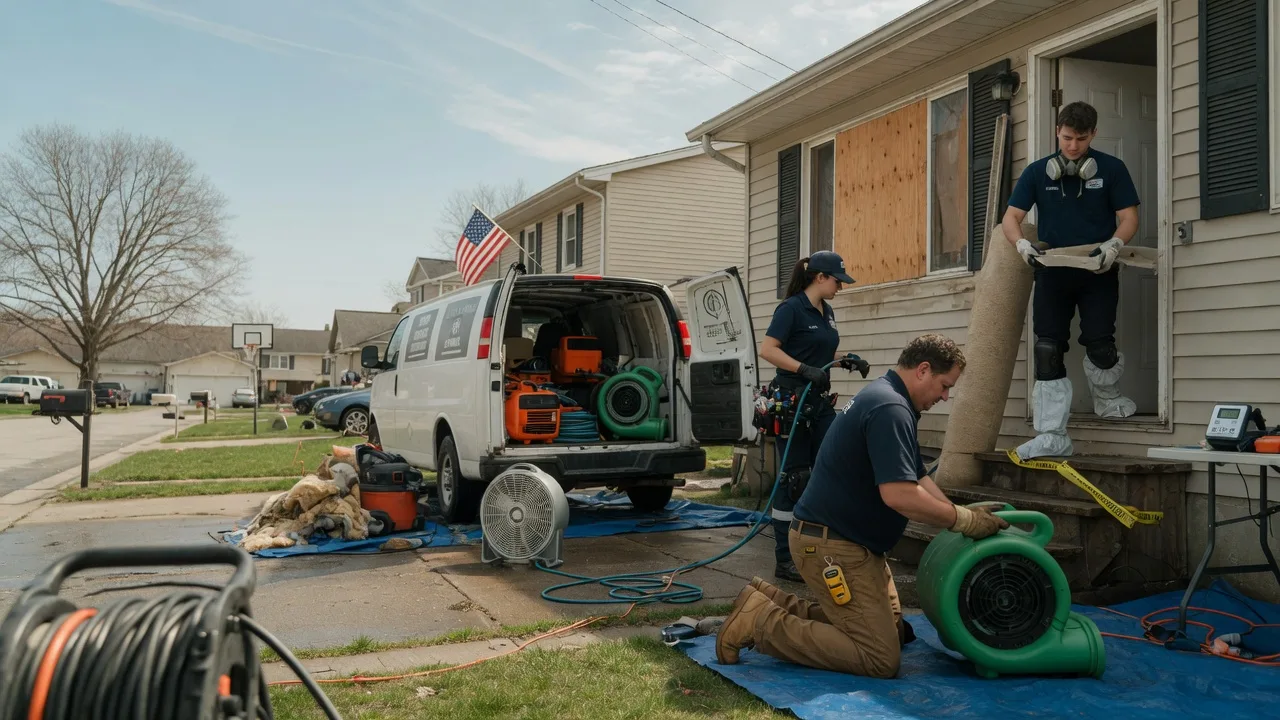 Water Damage Restoration in Battle Ground, WA near me